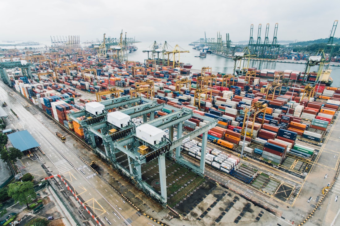 Global trade and shipping logistics
