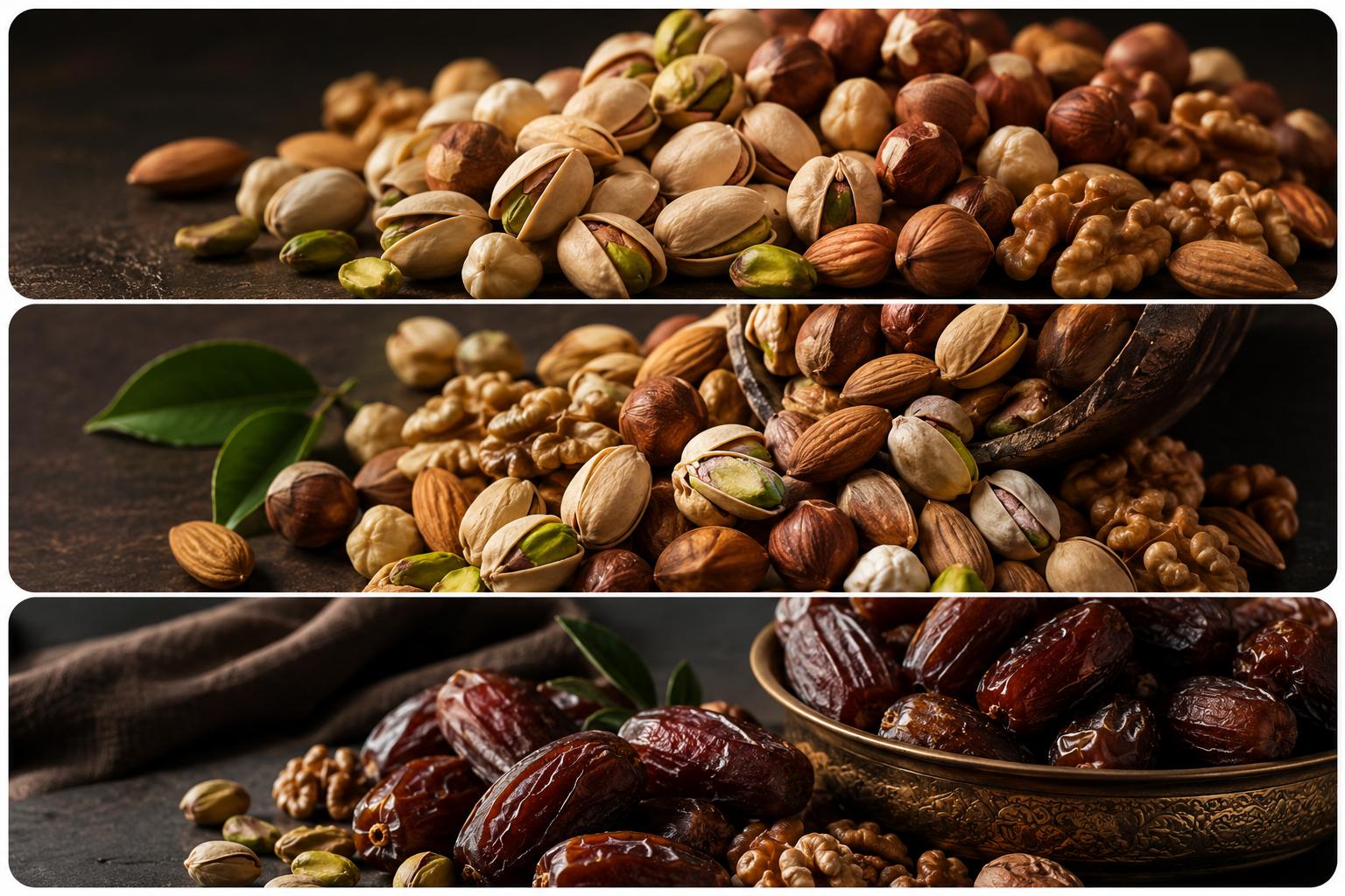 Nuts and dried fruits